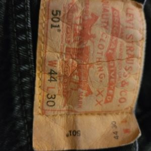 Levi's 44x30 501 Jeans